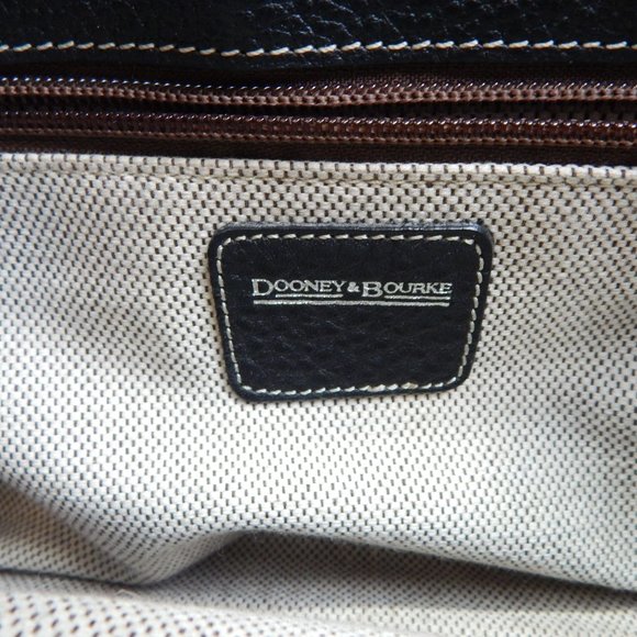 Dooney Bourke Women's Black Leather Handbag - Picture 12 of 16